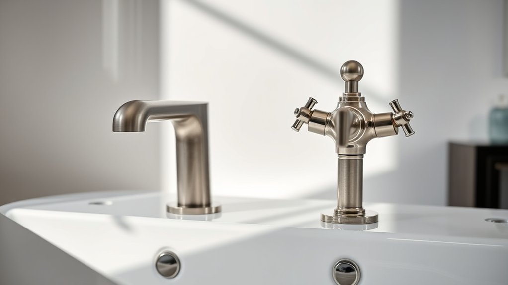 single lever vs traditional knobs design