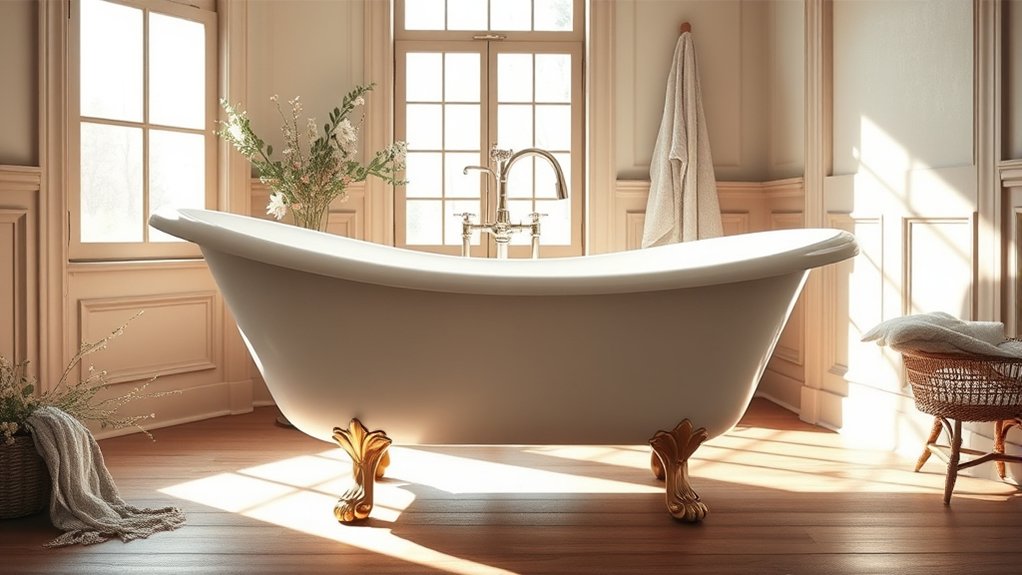 slipper bathtub design meaning