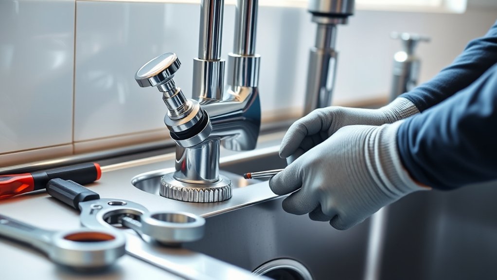 tools for removing a moen faucet