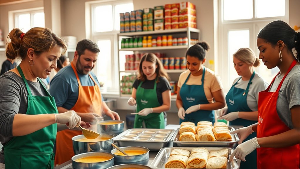 volunteer roles at soup kitchens matter