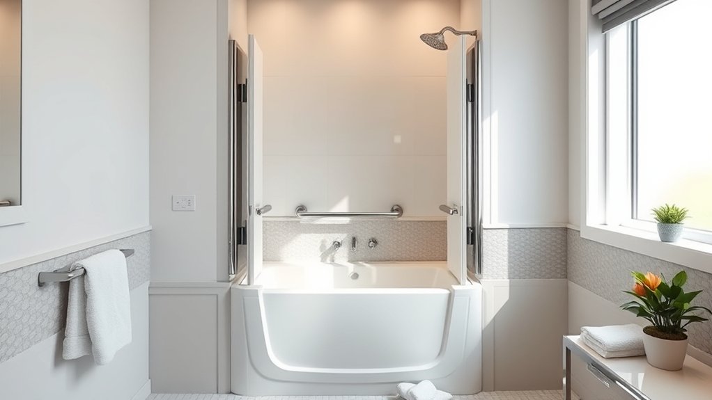 walk in tub boosts safety accessibility