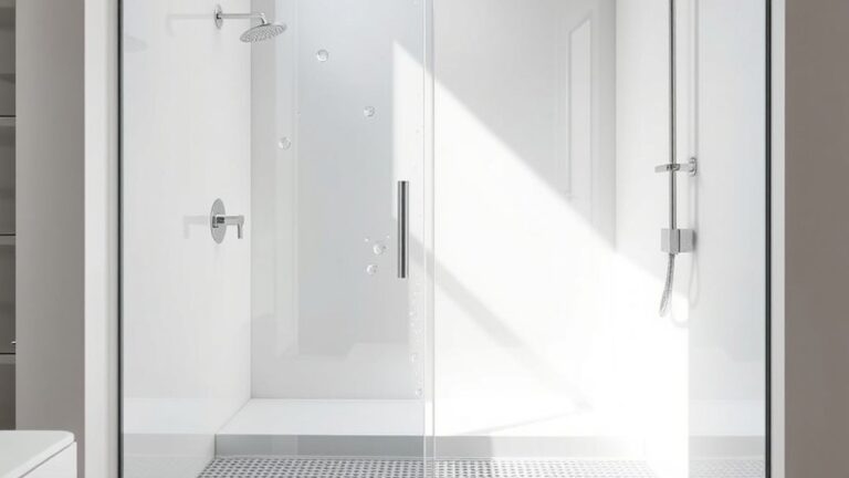 acrylic shower walls suitability question