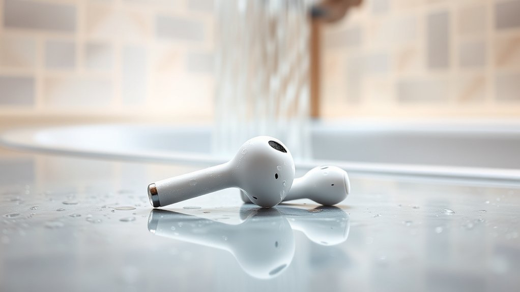airpods pro water shower capability