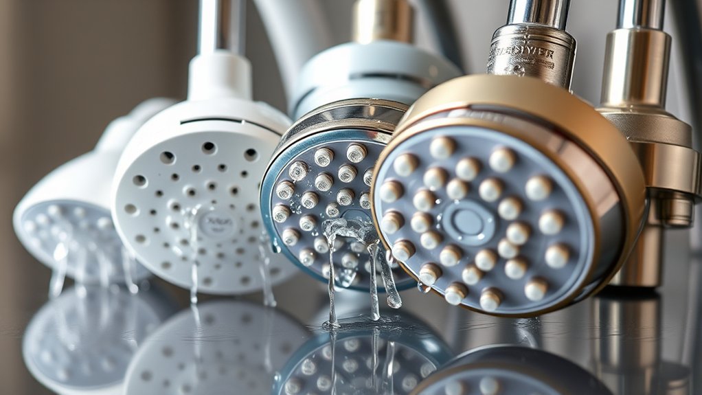 are all shower heads plastic