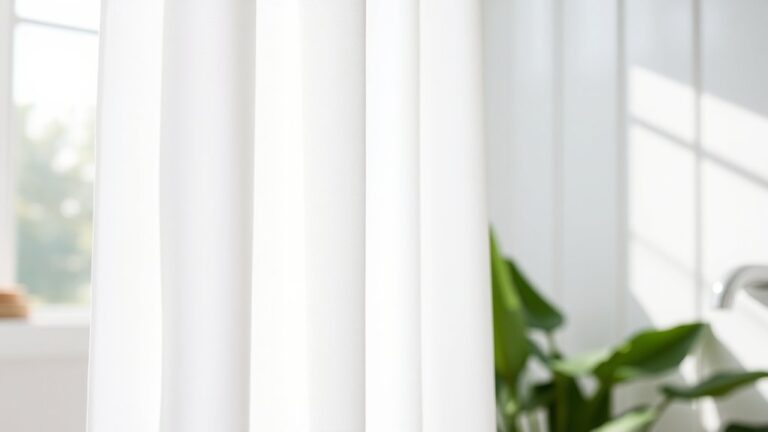 are cotton shower curtains good