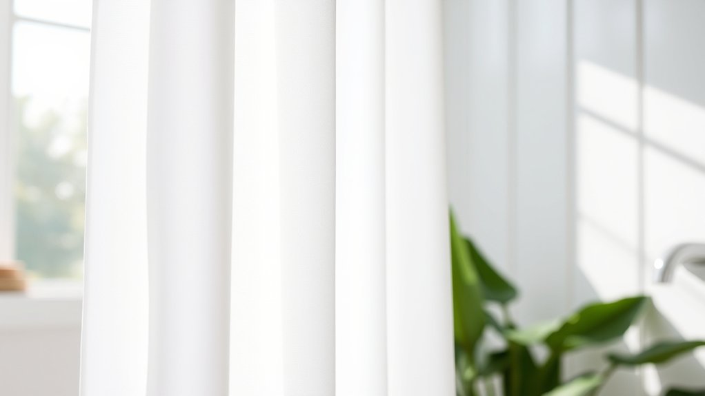 are cotton shower curtains good