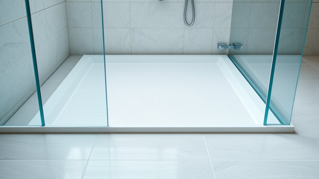are foam shower pans good