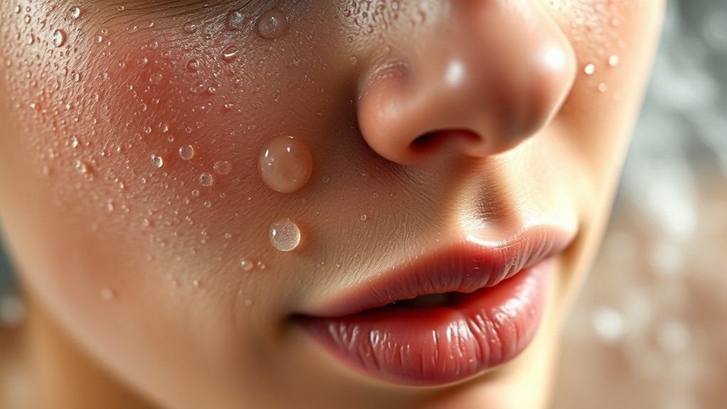 are pores open after shower