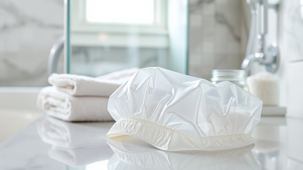 are shower caps reusable reusable or not clarify