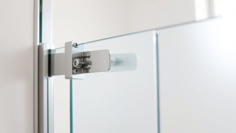 are shower doors adjustable