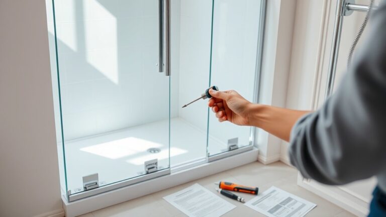 are shower doors installable easily