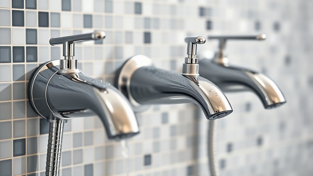 are shower faucets interchangeable