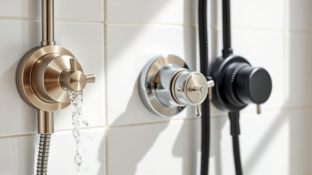 are shower valve varieties different