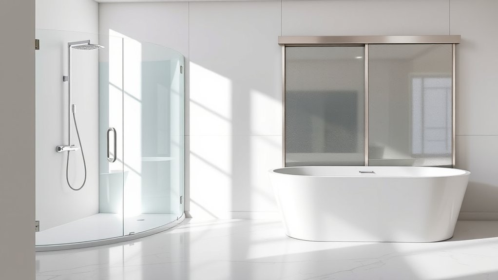 are sliding shower doors outdated