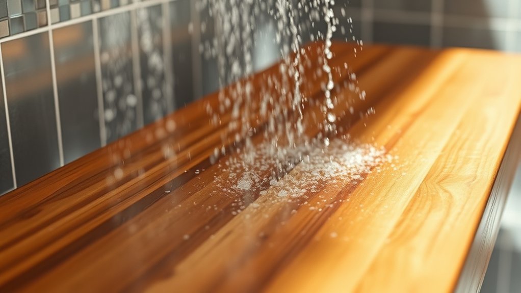 are teak benches waterproof