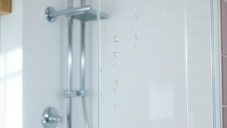 are there plastic shower doors