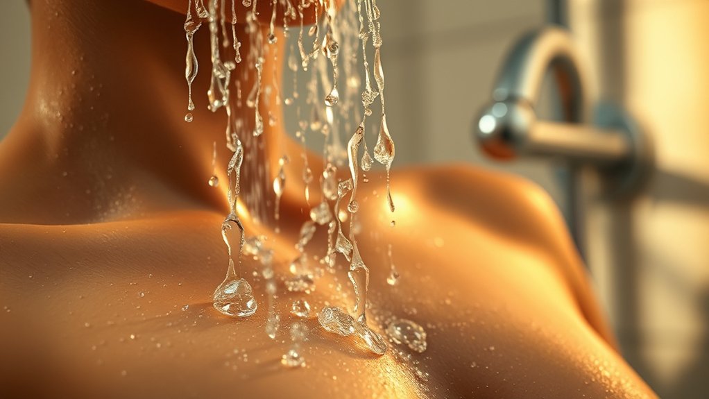 are you showering in french