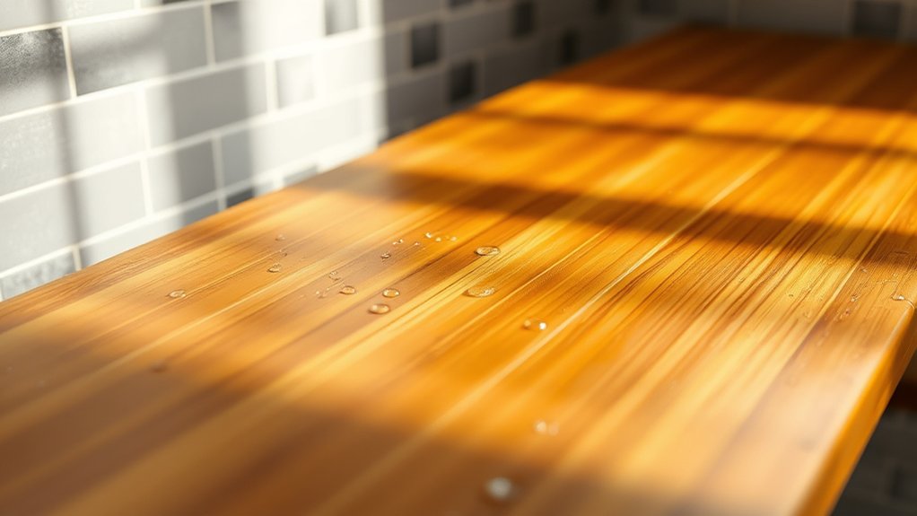 bamboo benches require sealing ventilation