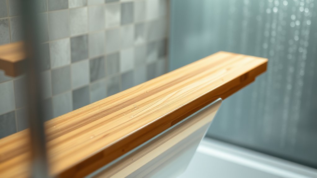 bamboo shower bench durability tips