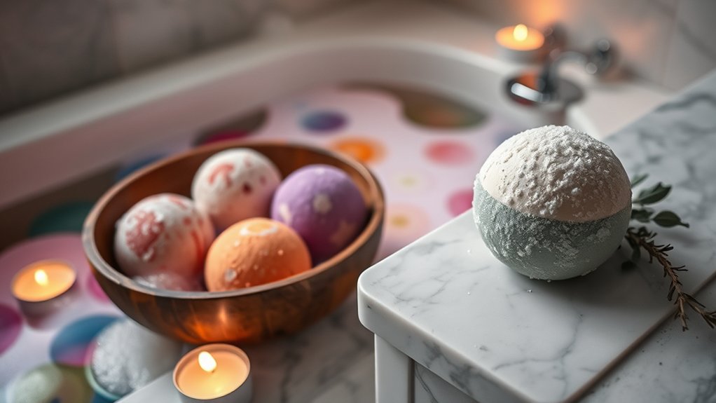 bath bombs vs shower bombs unwind vs refresh