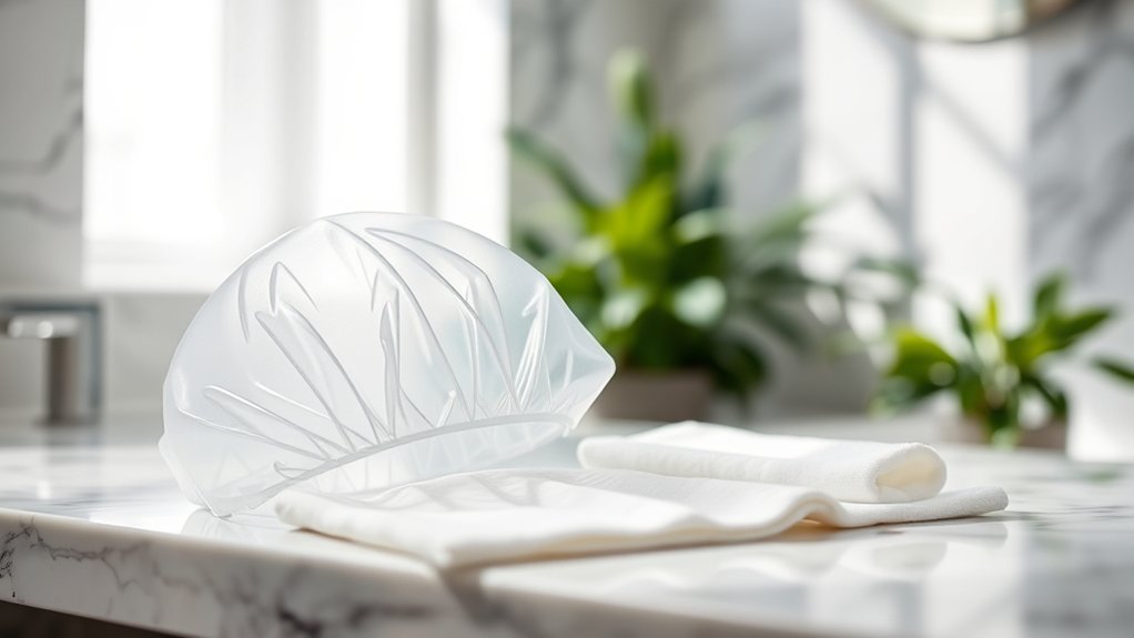breathable yet waterproof cap materials