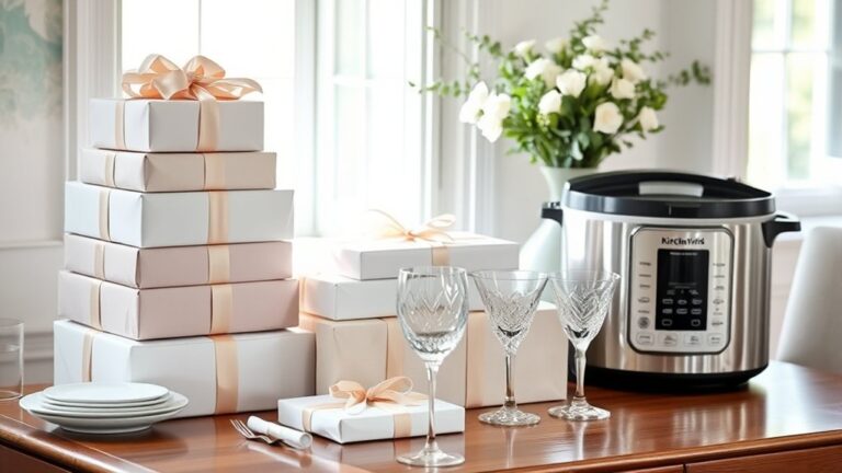 bridal shower registry gifts