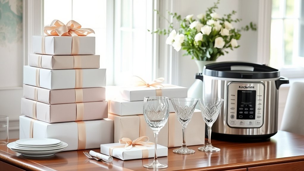 bridal shower registry gifts