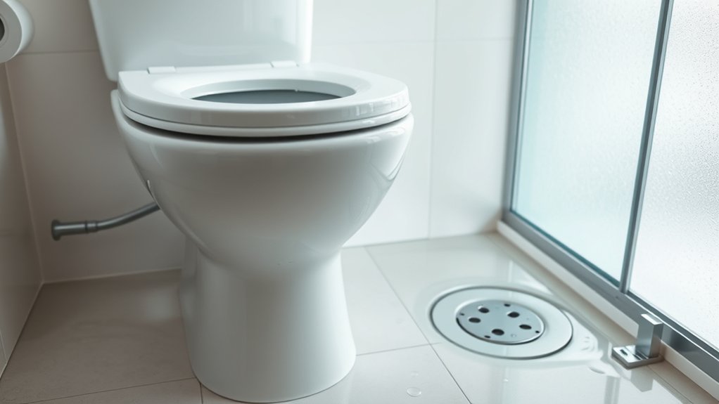 can a clogged drain affect toilet