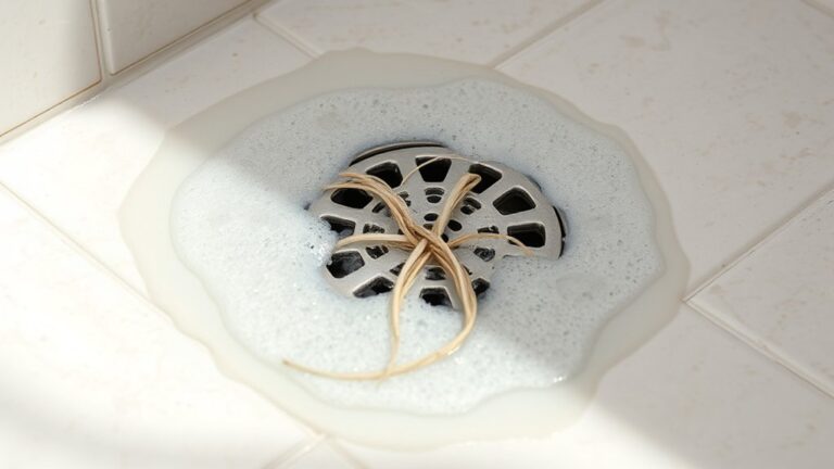 can clogged shower drain leak