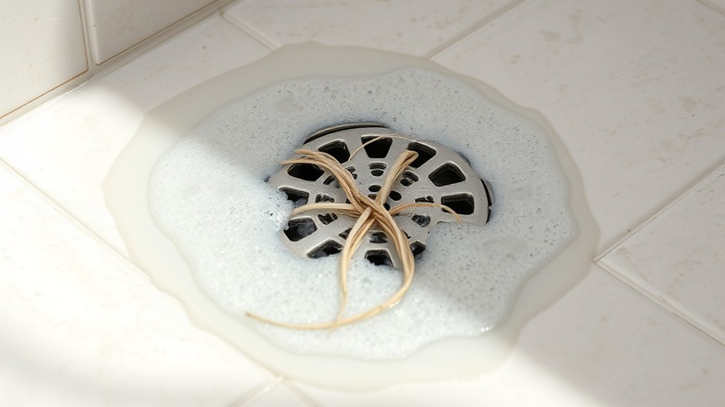 can clogged shower drain leak