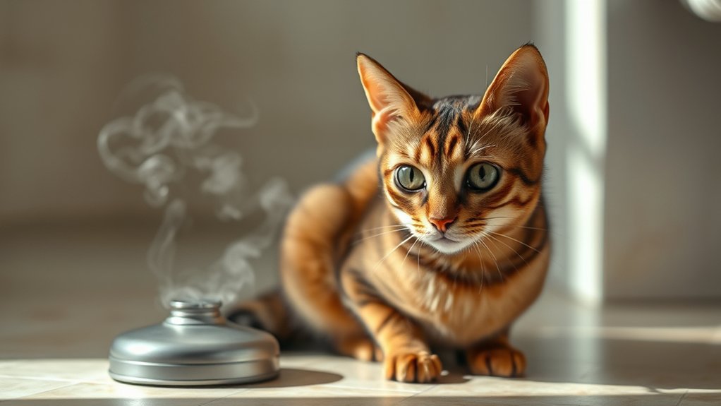 cat exposure coughing eye irritation lethargy