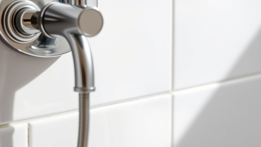 caulk joints at fixtures properly