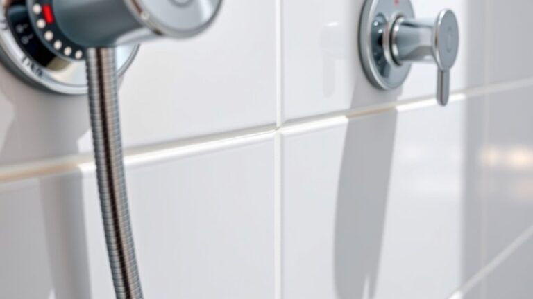 caulking around shower fixtures guidance