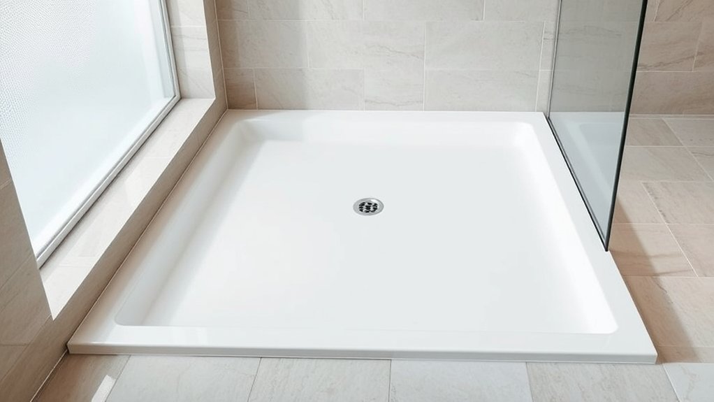 choosing durable well fitting shower pan