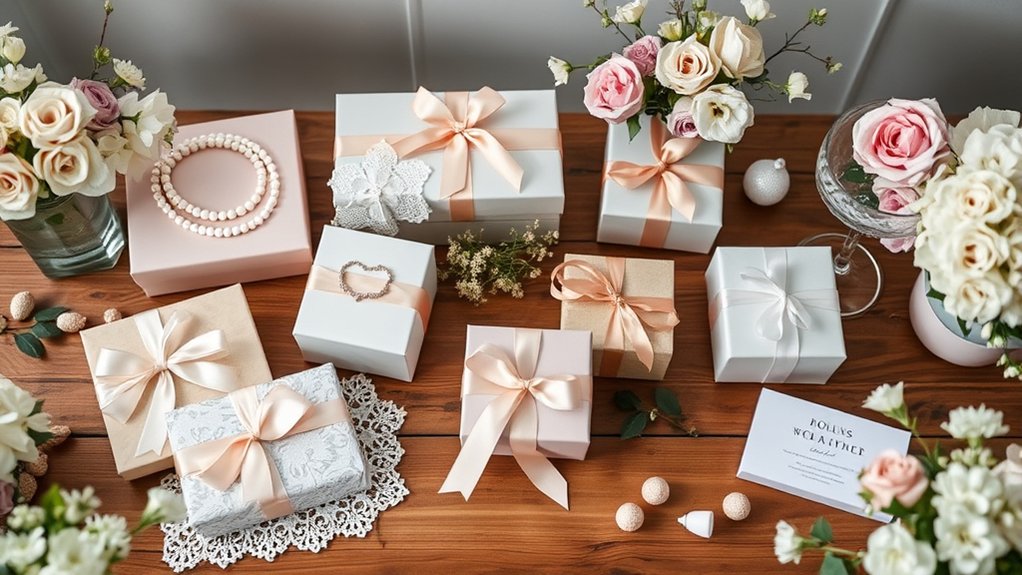 classic modern bridal gift ideas