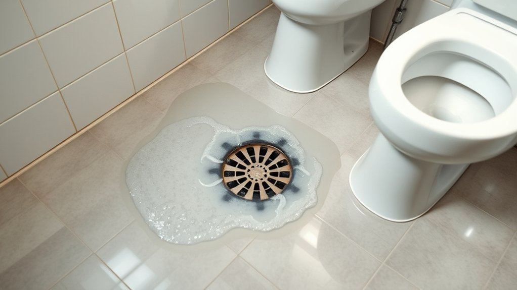 clogged shower drains cause backups