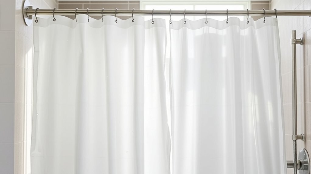cloth vs plastic shower curtains