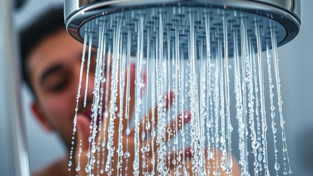 cold showers gradual cautious exposure