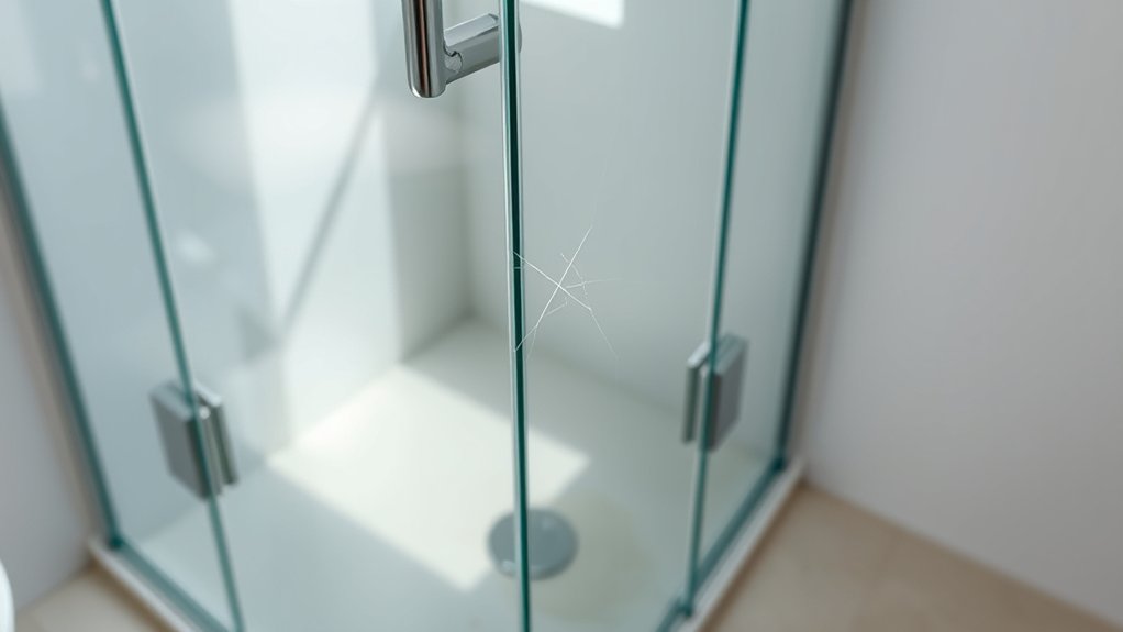 common glass shower door hazards