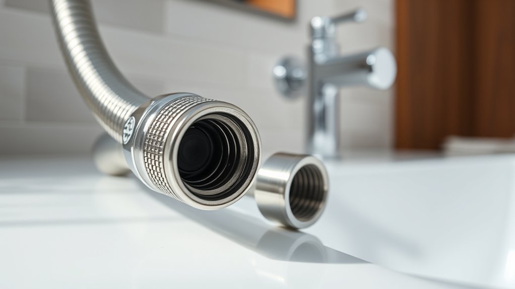 common shower hose connection sizes