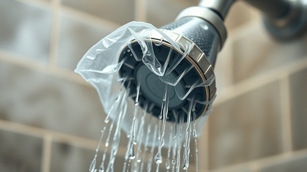 condom effectiveness in the shower
