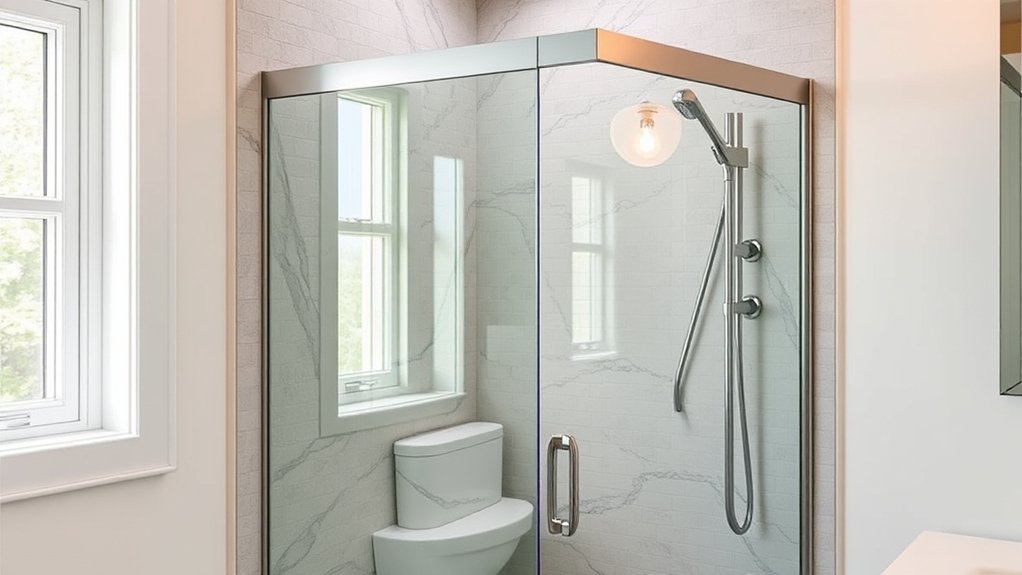 custom fit for purpose shower door fitment