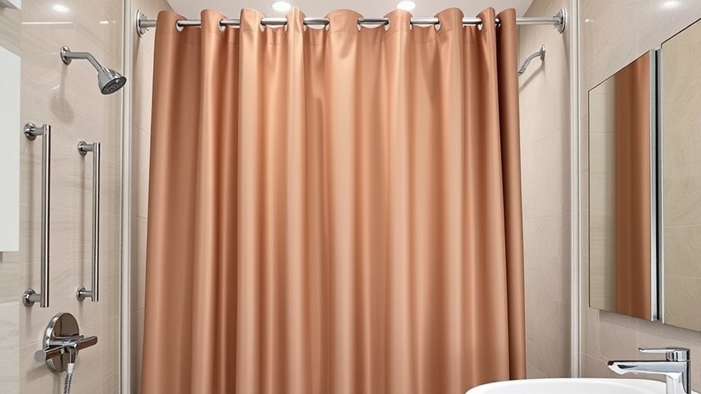 custom shower curtain sizing steps and care