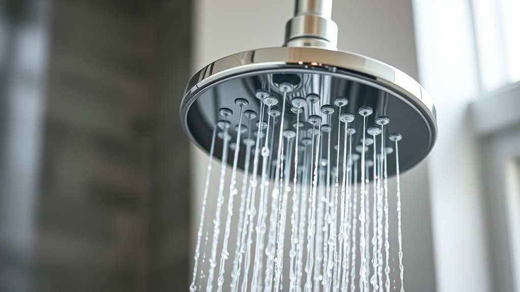delta shower heads save water efficiently