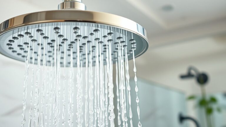 do bigger shower heads improve performance