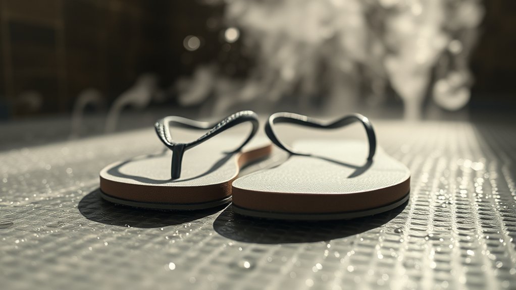 durable non porous shower footwear