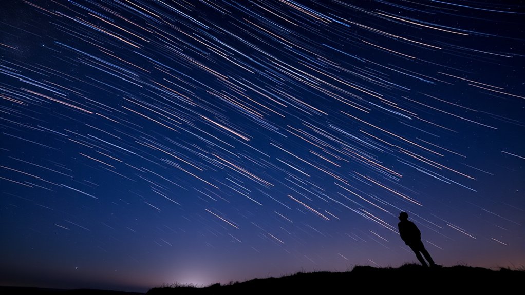 earth passes through debris trails annually