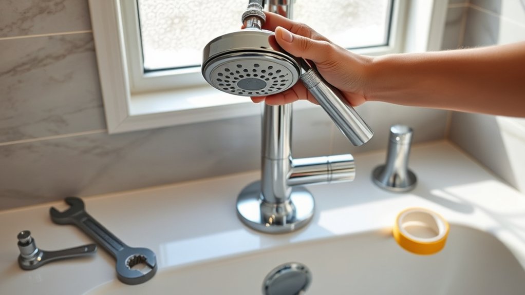 easy install inch threaded shower heads