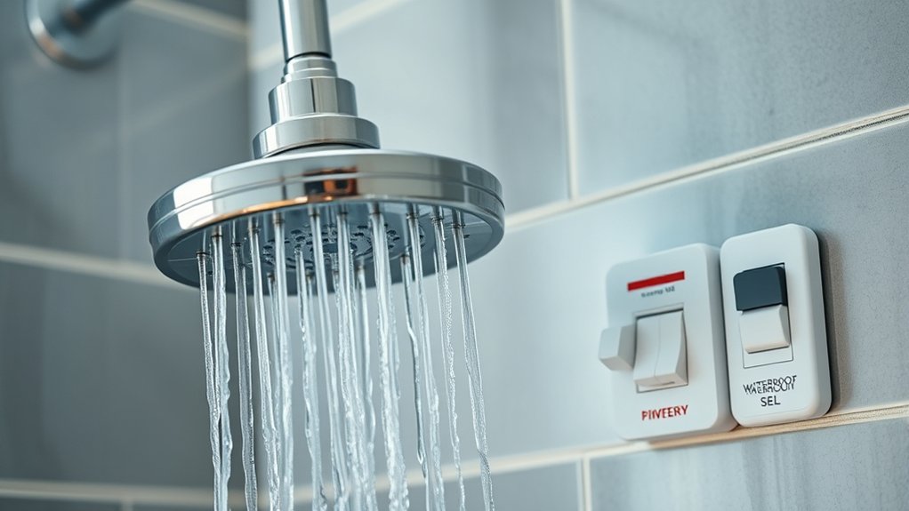 electrical leakage from water ingress risk