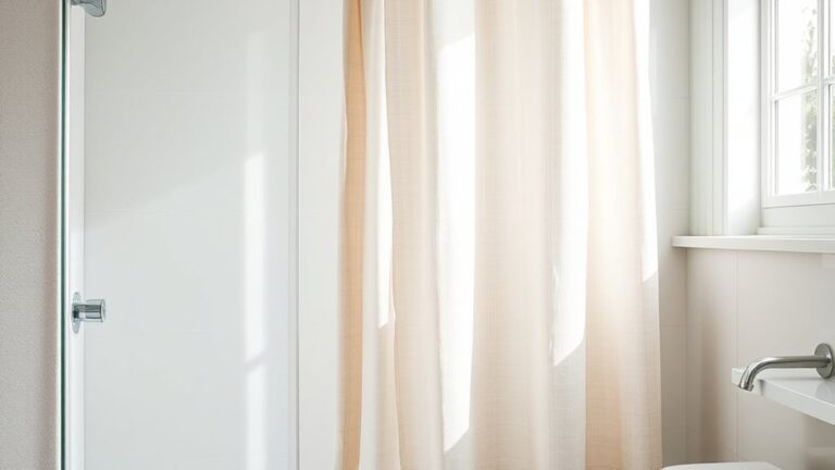 fabric shower curtain liners better option